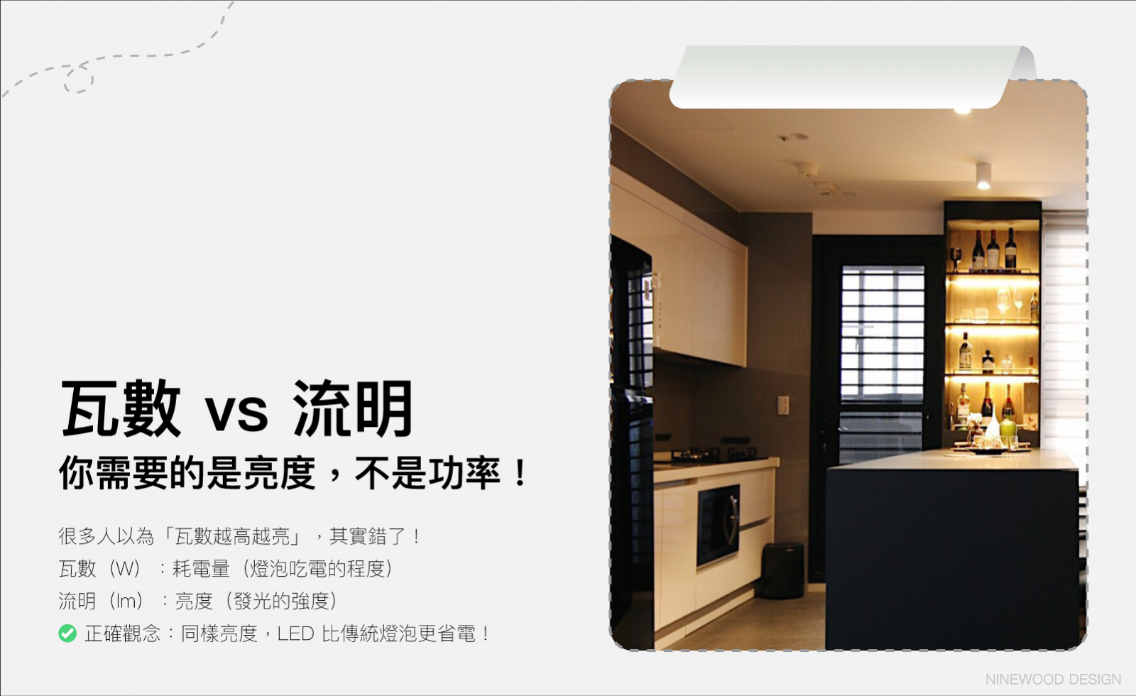 燈光 瓦數 流明